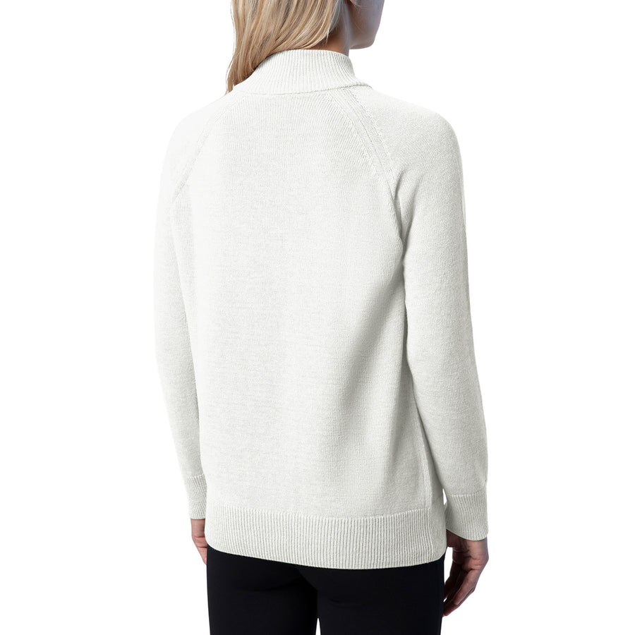 Maglione donna a collo alto in cashmere