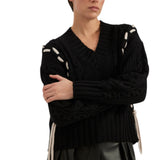 Scollo a v tape detail  donna