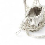 Borsa donna a spalla piccola con micro strass