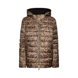 Piumino donna reversibile animalier