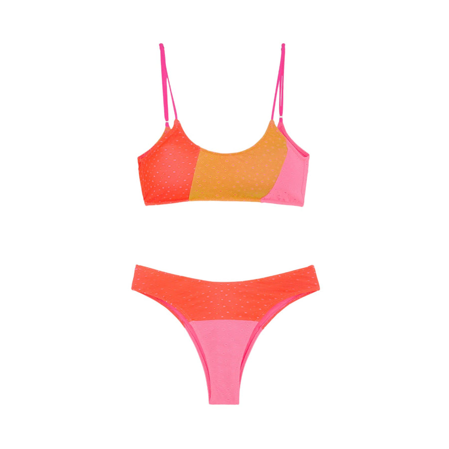 Bikini top e slip americano fisso ethos donna