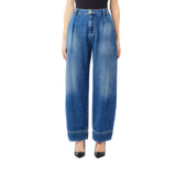 Jeans donna a gamba ampia