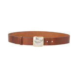 Cintura donna in pelle con fibbia