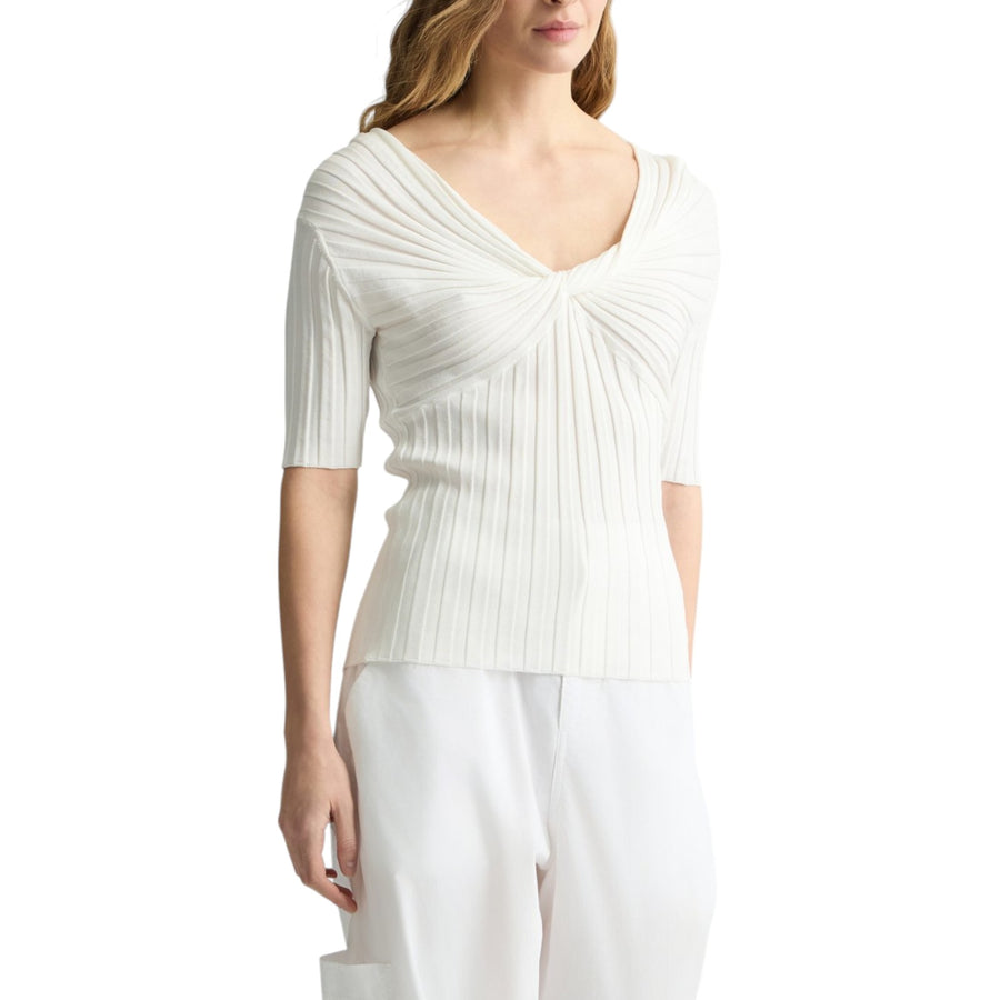 Top donna in maglia
