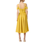 Abito donna in cotone stretch con catena gioiello