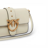 Borsa a spalla morbida Mini Love Bag in pelle