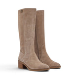 Stivali donna alti in suede