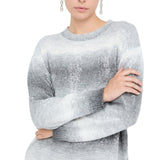 Abito donna in maglia con paillettes