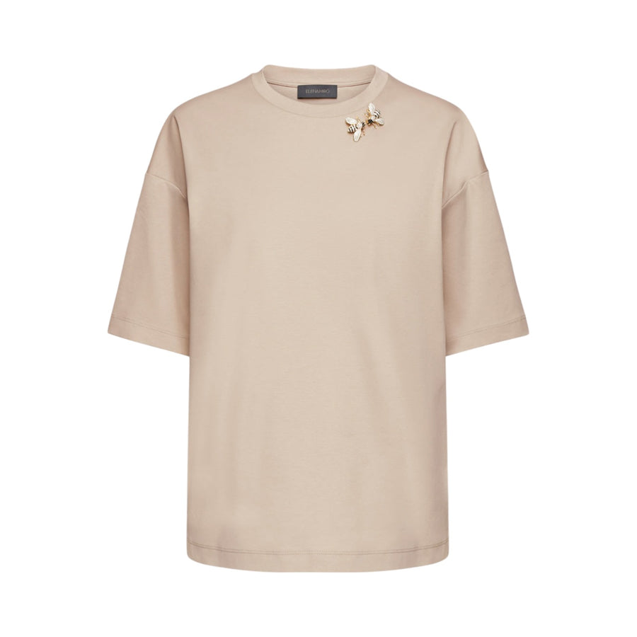 T-shirt donna con applicazioni