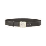 Cintura donna in pelle con fibbia