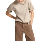 T-shirt donna con applicazioni