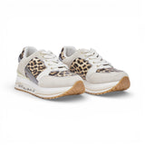 Sneakers donna platform animalier