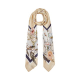 Foulard donna con fiori