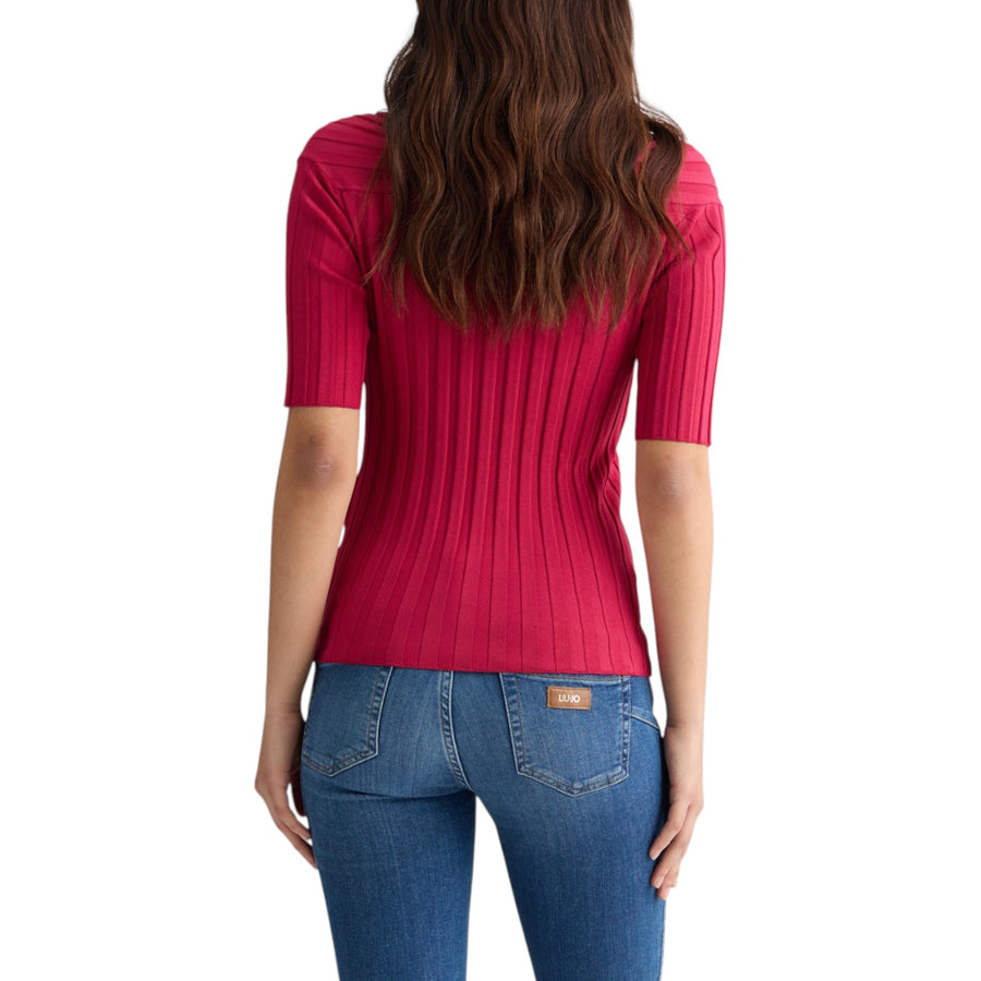 Top donna in maglia