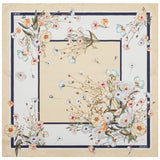 Foulard donna con fiori