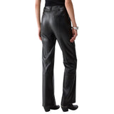 Pantaloni donna in tessuto spalmato