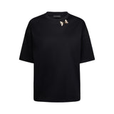 T-shirt donna con applicazioni