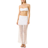 Gonna  lunga donna in macrame'