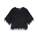 Blusa donna con frange