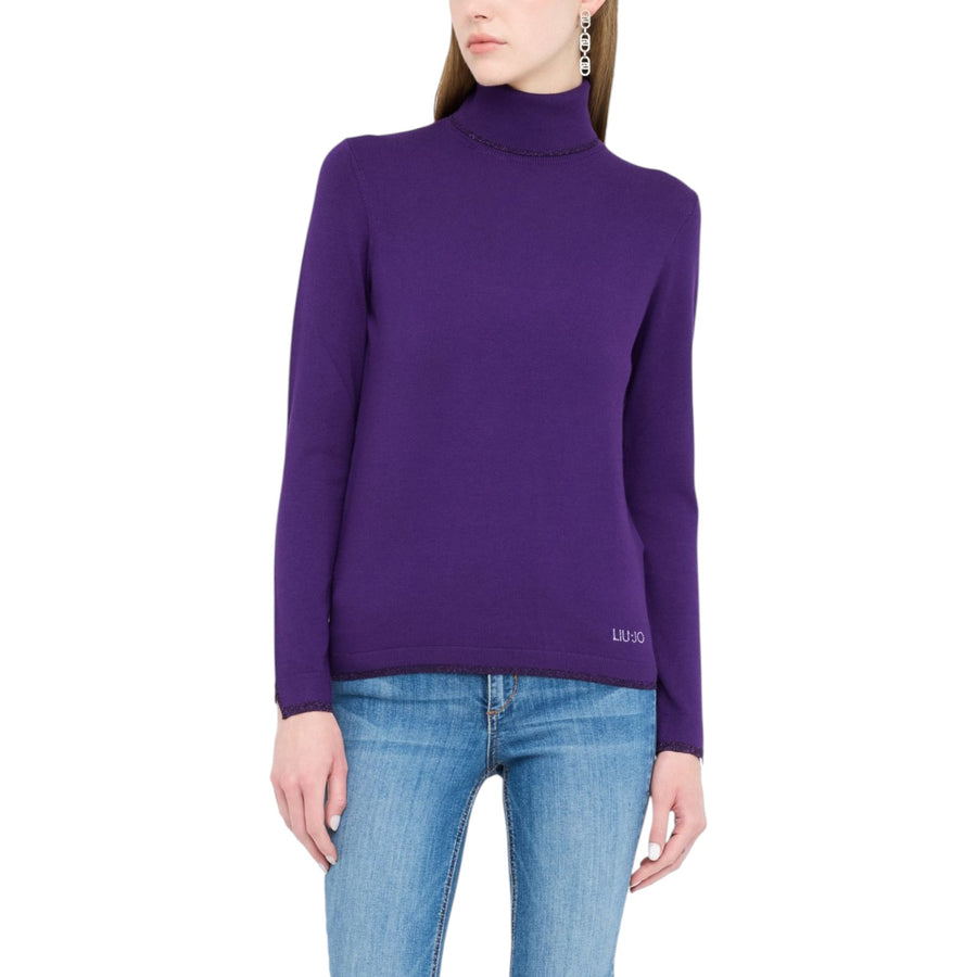 Dolcevita donna con dettagli in lurex®