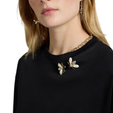 T-shirt donna con applicazioni