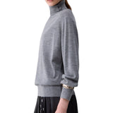 Dolcevita donna in lana con bracciale