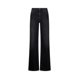 Jeans donna flare con cintura