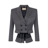 Giacca donna in fresco lana