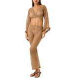 Pantalone donna natural mesh