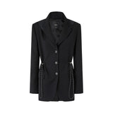 Giacca donna con cappuccio e coulisse