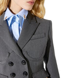 Giacca donna in fresco lana