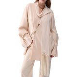 Cardigan donna con bottoni gioiello