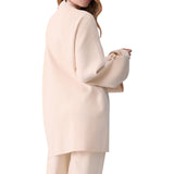 Cardigan donna con bottoni gioiello