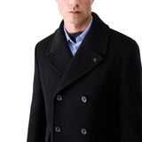 Cappotto uomo caban in lana e cashmere