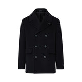 Cappotto uomo caban in lana e cashmere