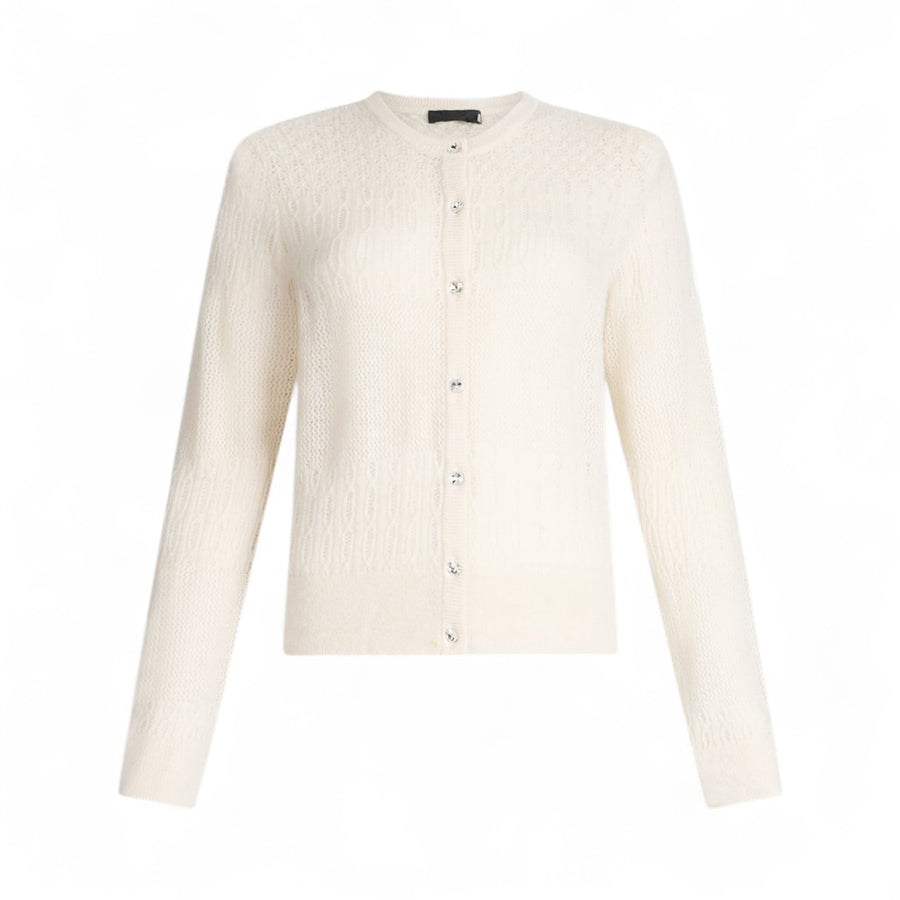 Cardigan donna in lana e alpaca