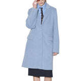 Cappotto donna corto monopetto sfiancato