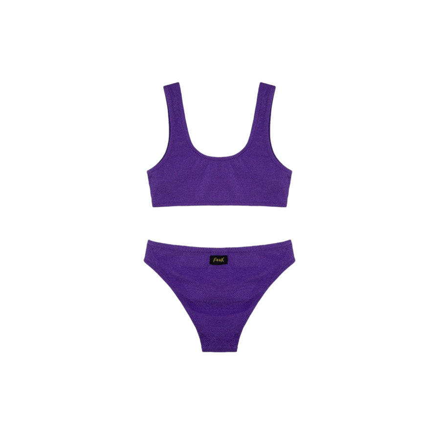 Bikini top e slip fisso visionary dose bimba