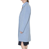 Cappotto donna corto monopetto sfiancato