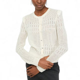 Cardigan donna in lana e alpaca