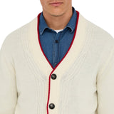 Cardigan uomo in lana