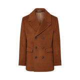 Cappotto uomo caban in lana e cashmere