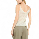 Top donna in lana e alpaca