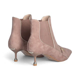 Stivaletto donna alla caviglia in suede
