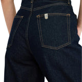 Jeans donna cropped a vita alta