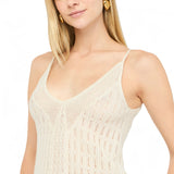 Top donna in lana e alpaca