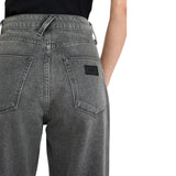 Jeans donna straight a vita alta