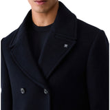 Cappotto uomo caban in lana e cashmere