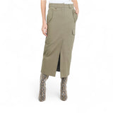 Gonna donna cargo in cotone