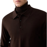 Polo in lana merino